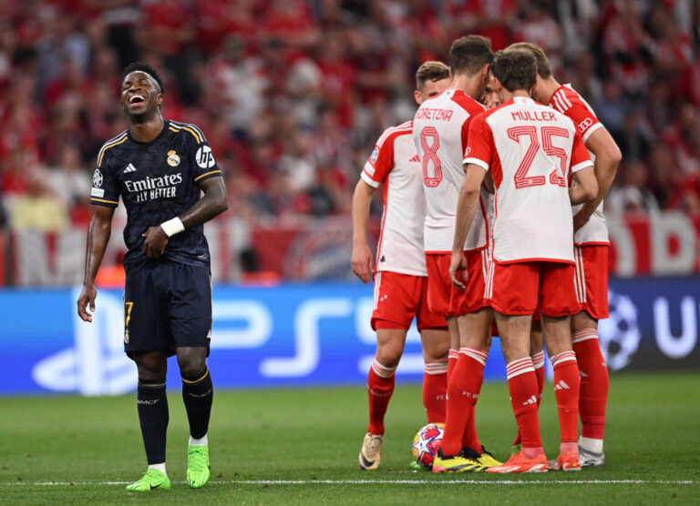 Vini Jr. brilha contra o Bayern e garante empate para o Real Madrid na Champions
