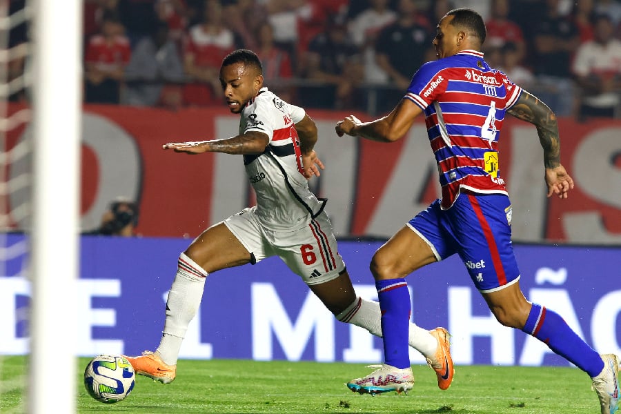 São Paulo e Fortaleza se encontram pela primeira vez no ano - Rubens Chiri/São Paulo FC
