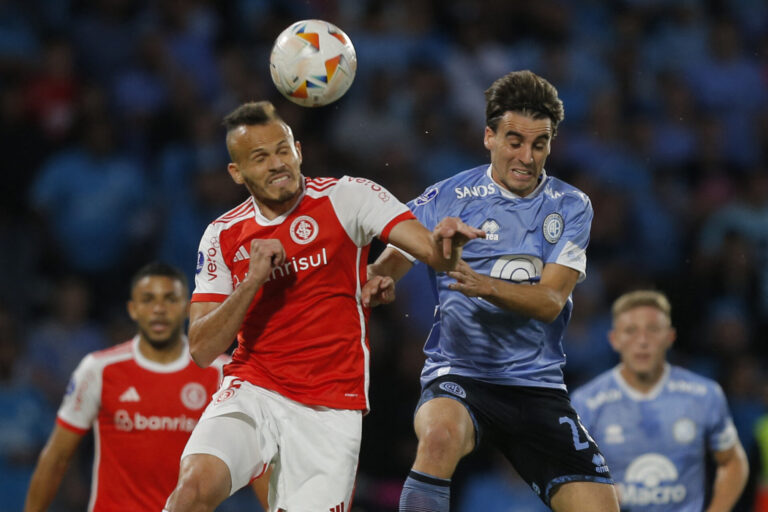 Inter estreia na Copa Sul-Americana com empate sem gols contra o Belgrano