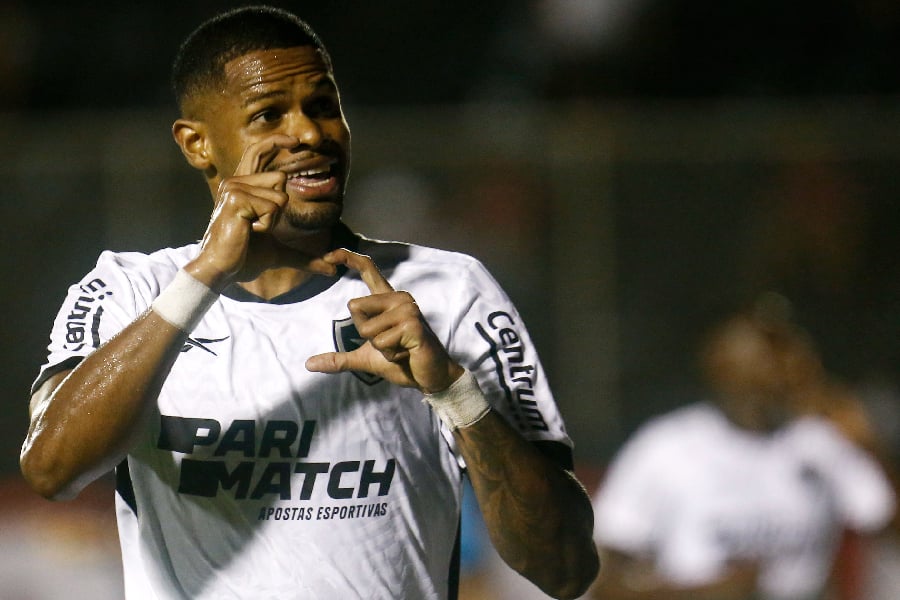 Júnior Santos é o artilheiro da Libertadores com nove gols - Vítor Silva/Botafogo
