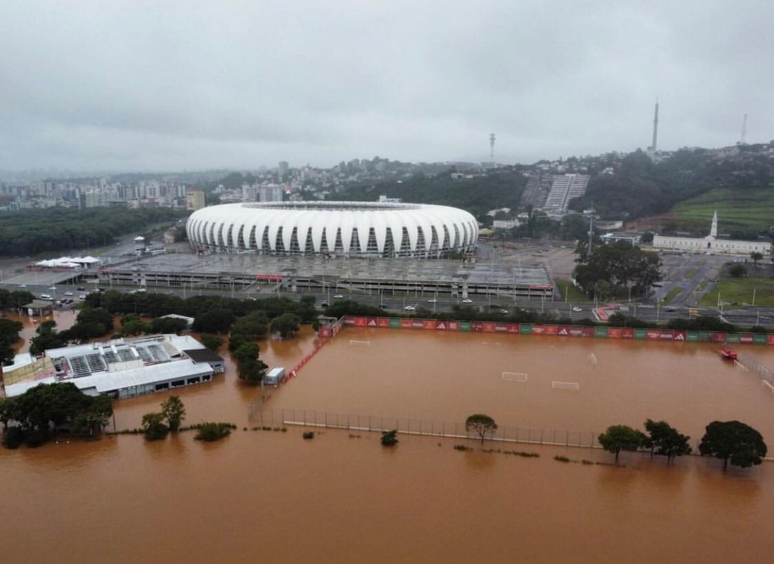 Clubes brasileiros se unem por arrecadações para vítimas da chuva no RS