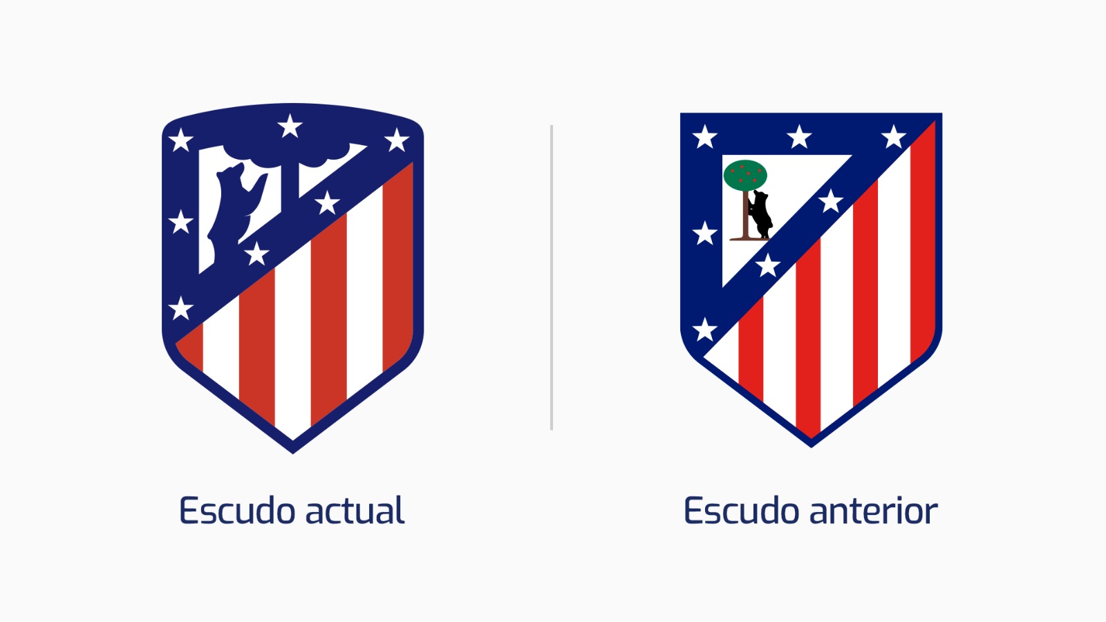 Após protestos, Atlético de Madri oficializa retorno de escudo antigo
