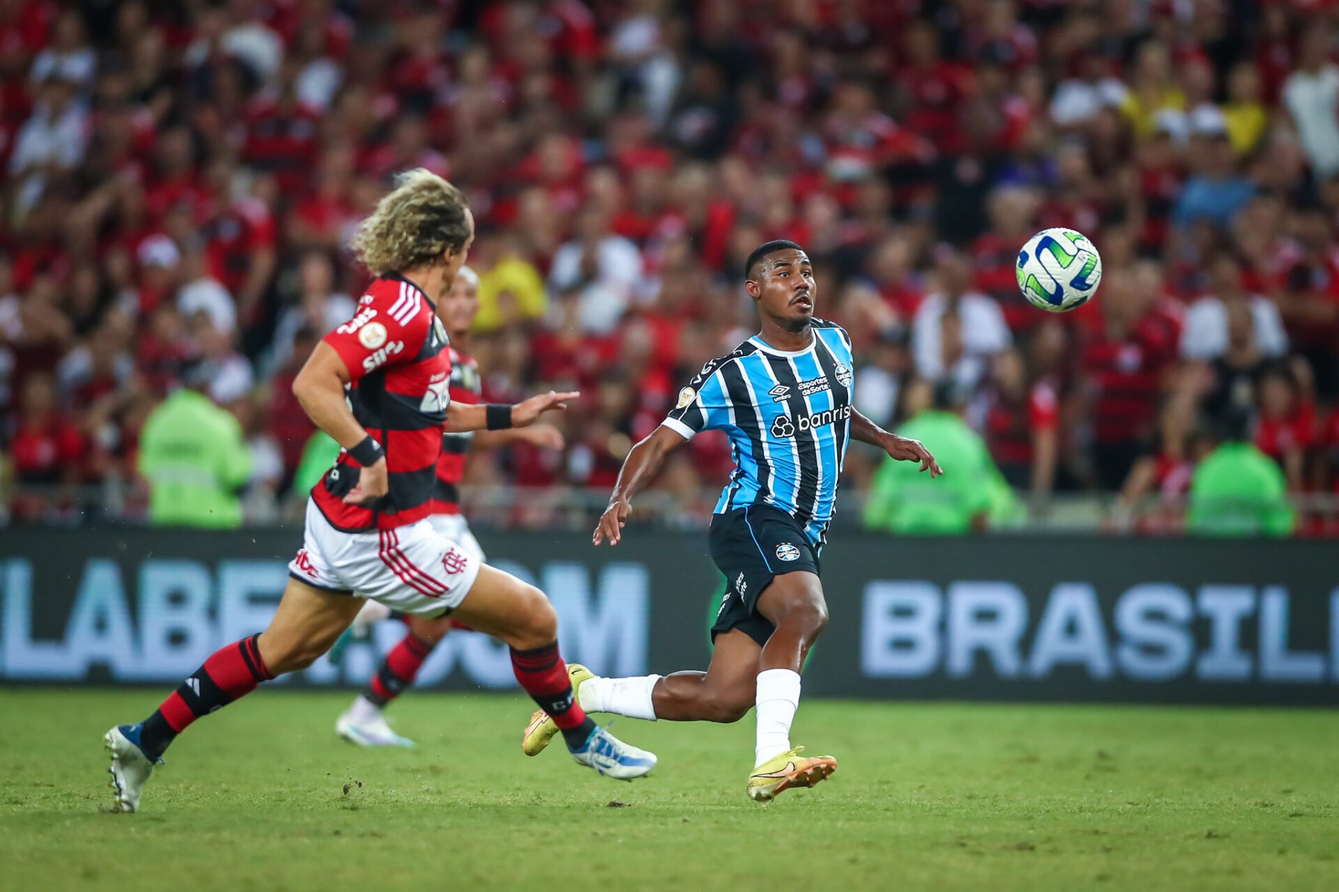 Grêmio e Flamengo se enfrentam no Maracanã - Lucas Uebel/Grêmio