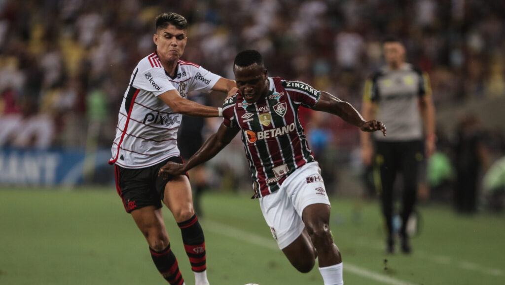 Fluminense e Flamengo se enfrentaram pelo Campeonato Carioca -LUCAS MERÇON/FLUMINENSE FC