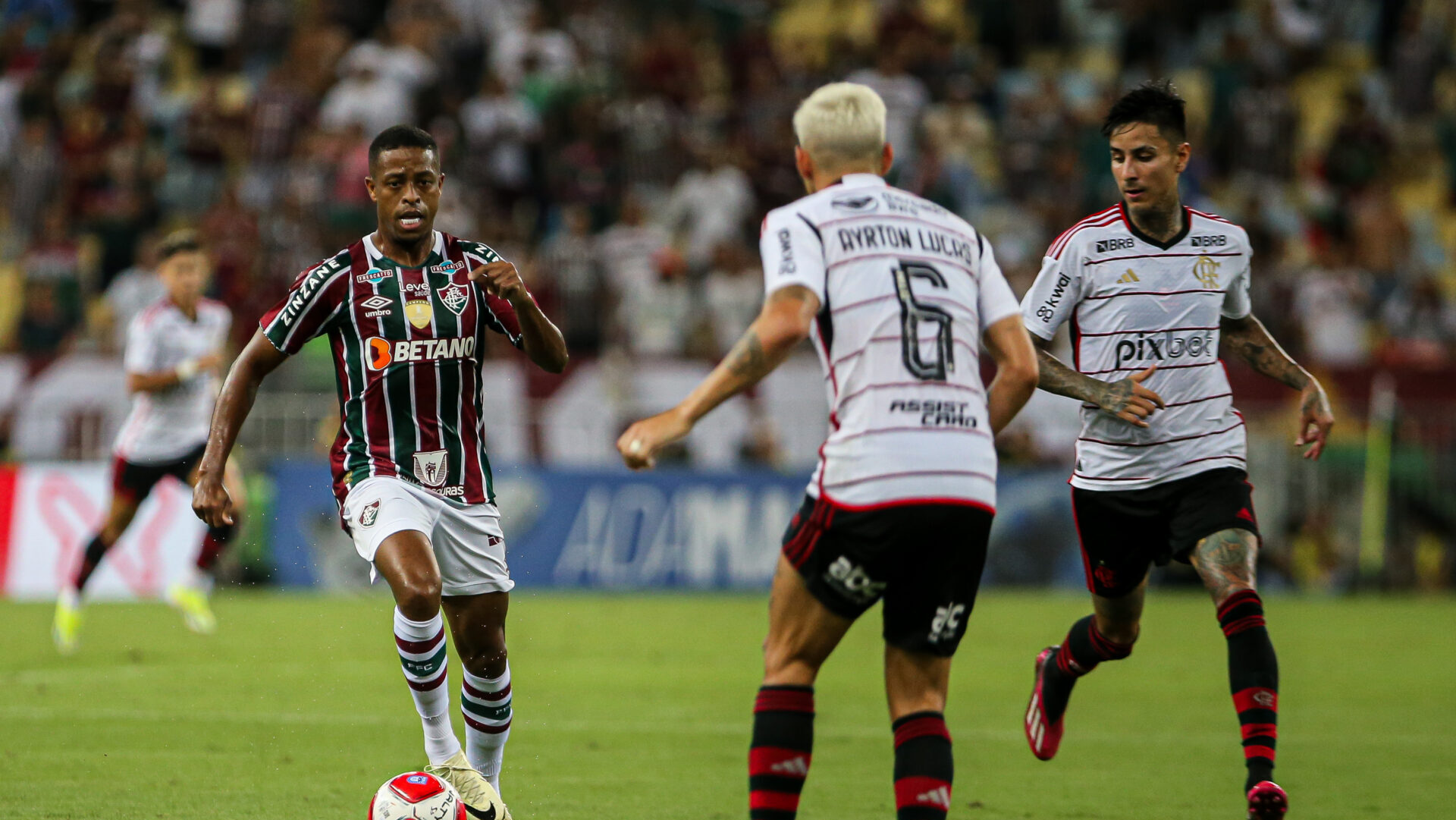 Fluminense e Flamengo se enfrentaram pelo Campeonato Carioca MARCELO GONÇALVES/FLUMINENSE FC