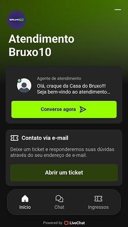 bruxo10 suporte ao cliente