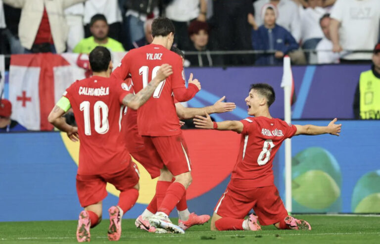 Arda Guler faz golaço, e Turquia vence Geórgia na Eurocopa