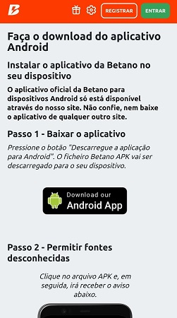 betano app