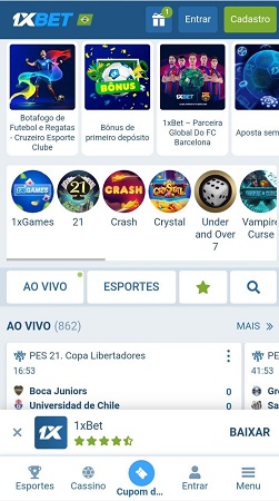1xbet apostas com cash out