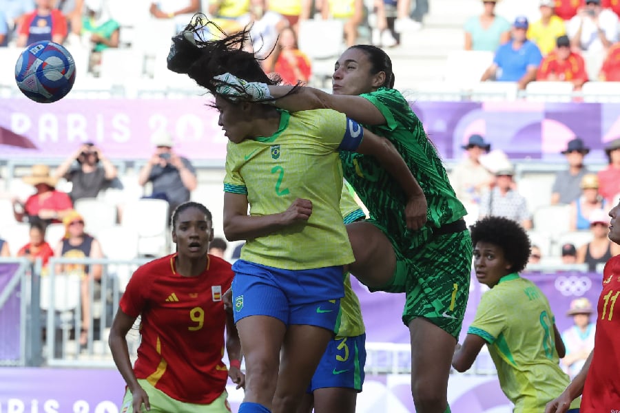 Brasil x Espanha, Paris 2024, Jogos Olímpicos, Olimpíadas - Kiko Huesca/EFE