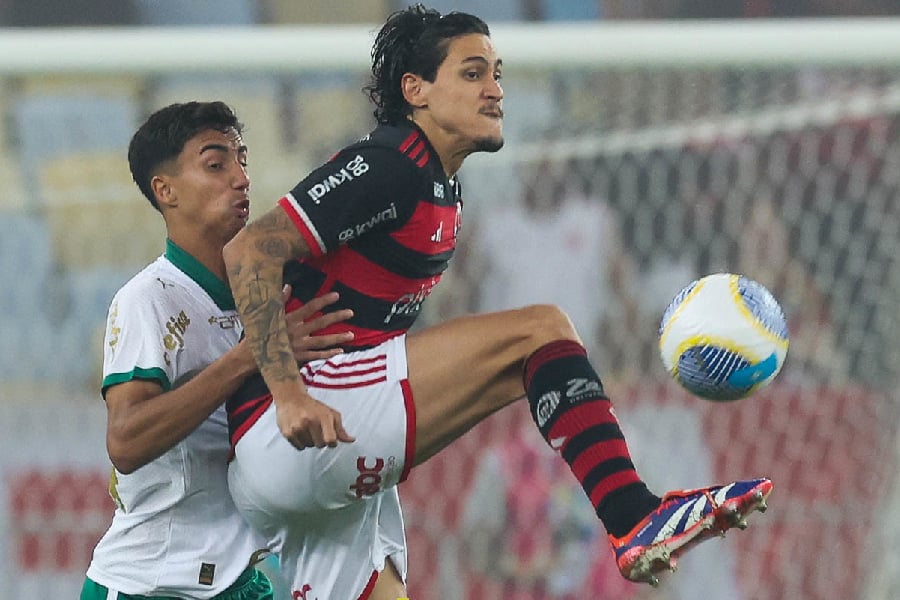 Vitor Reis, Pedro, Flamengo x Palmeiras, Copa do Brasil 2024 - Cesar Greco/Divulgação/Palmeiras