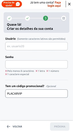 como cadastrar no betano 