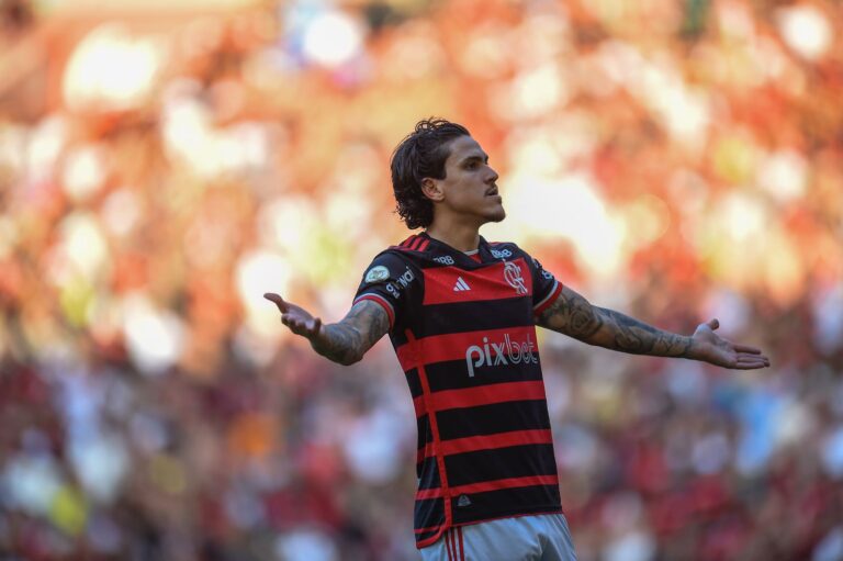 Pedro se aproxima do top-10 dos artilheiros do Flamengo