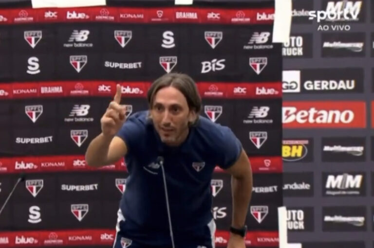 Zubeldía vê São Paulo prejudicado e se irrita em coletiva
