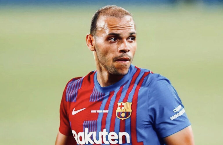Grêmio anuncia Braithwaite, ex-Barça