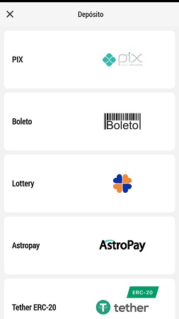 parimatch depósitos e saques