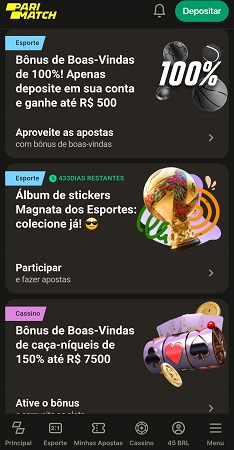 ofertas da parimatch