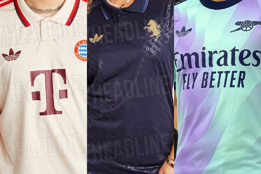 Adidas vai lançar camisas de clubes europeus com logo clássico