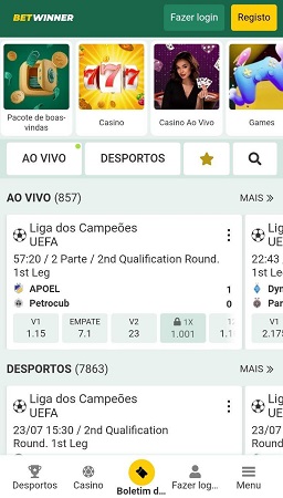 betwinner apostas com cash out