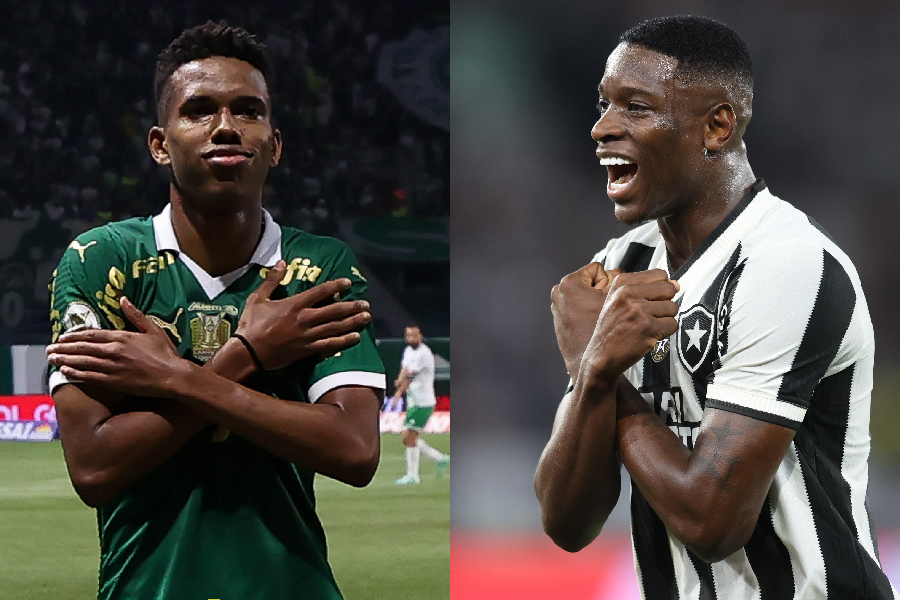 Estêvão x Luiz Henrique: duelo pode decidir craque do Brasileirão 2024