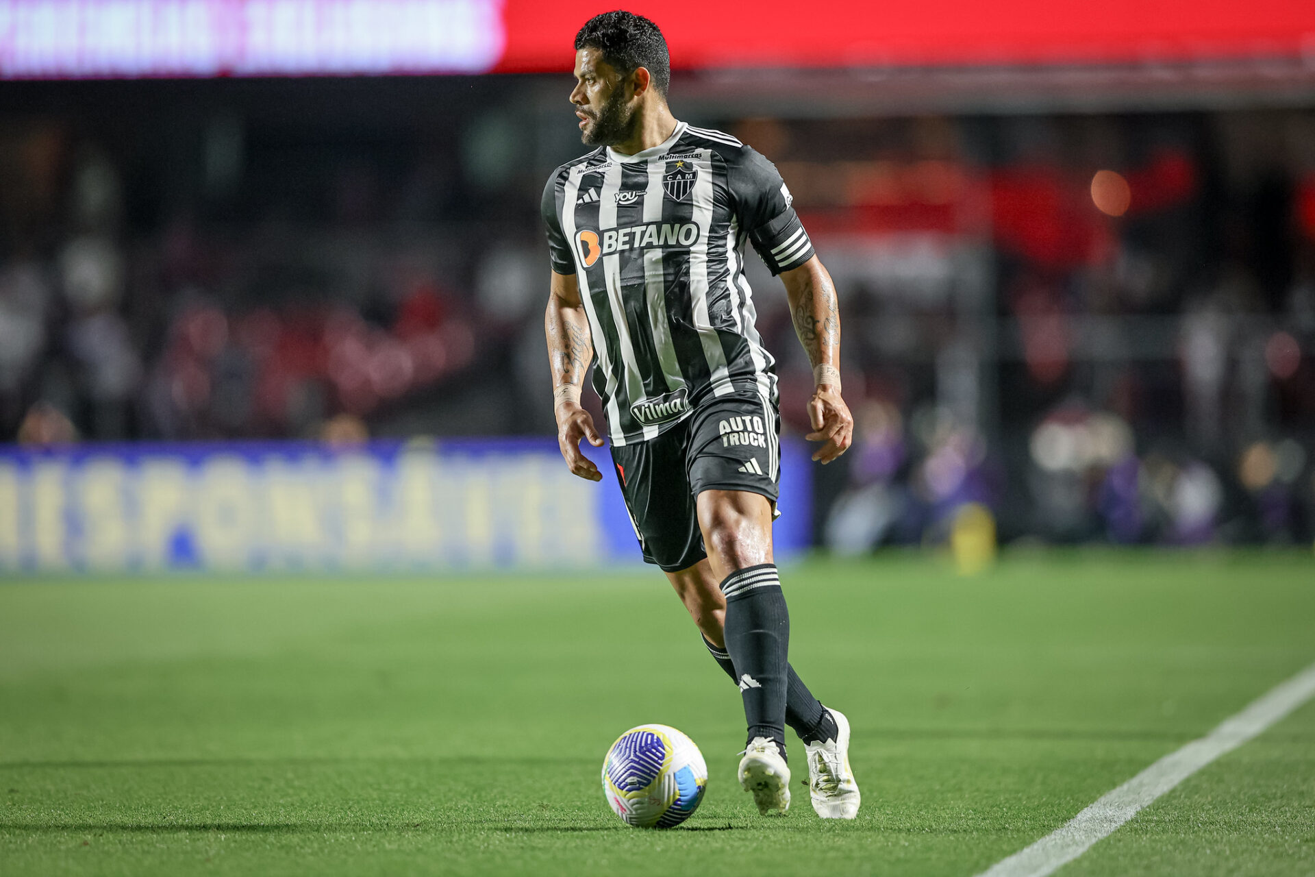 O aproveitamento do Atlético Mineiro quando Hulk está em campo