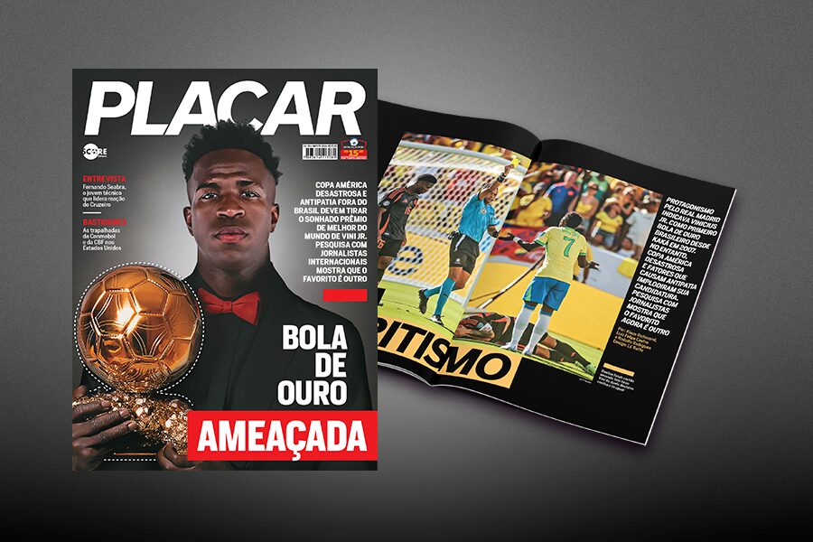 Capa da PLACAR 1514, de agosto de 2024, com Vinicius Junior