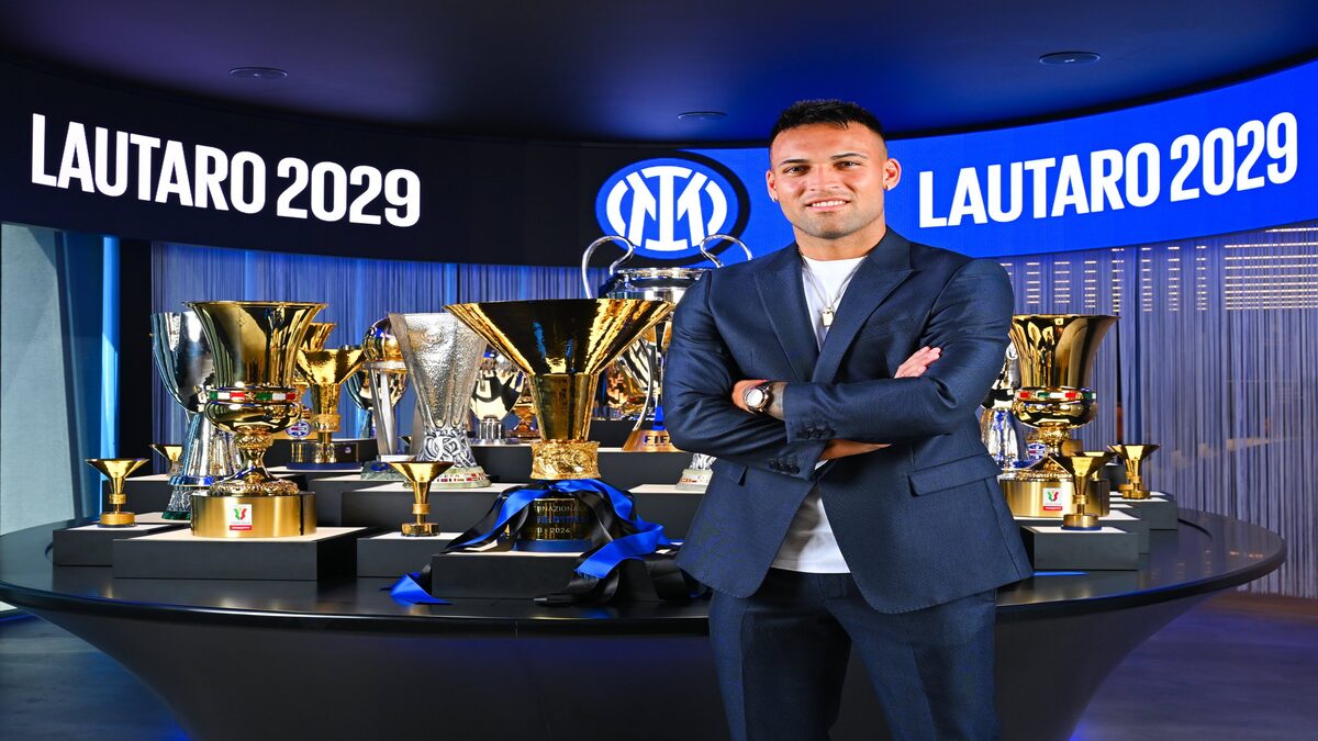 Inter de Milão define o futuro do argentino Lautaro Martínez