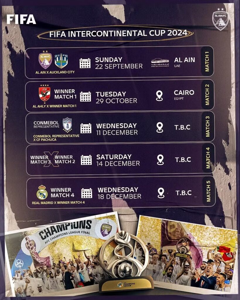 Copa Intercontinental, o novo mundial; Confira tudo sobre