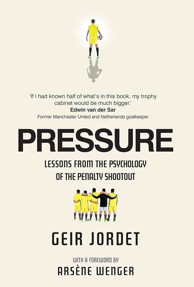 Pressure, livro pênaltis, Geir Jordet,