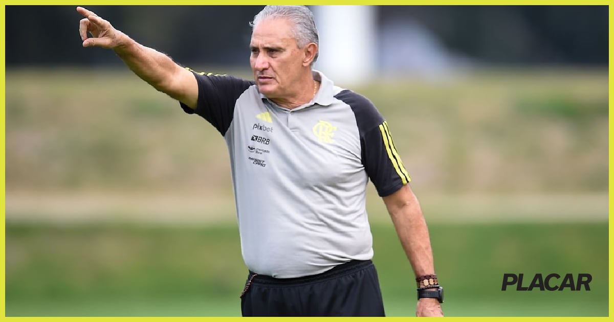 Tite, do Flamengo - Marcelo Cortes / CRF