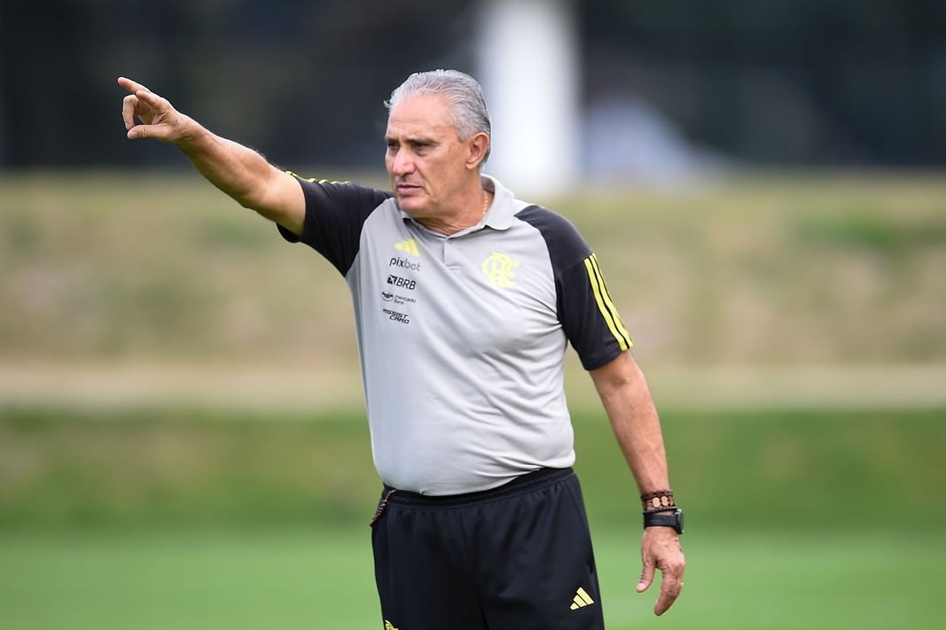 Tite, do Flamengo - Marcelo Cortes / CRF