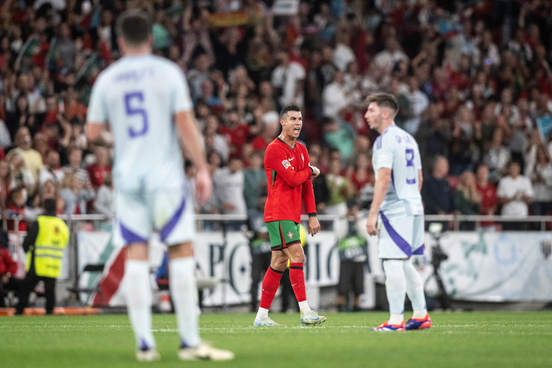 CR7 comanda virada de Portugal e Espanha goleia na Nations League