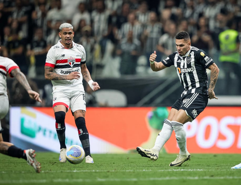 Atlético Mineiro e São Paulo, pela Copa do Brasil - Pedro Souza / Atlético