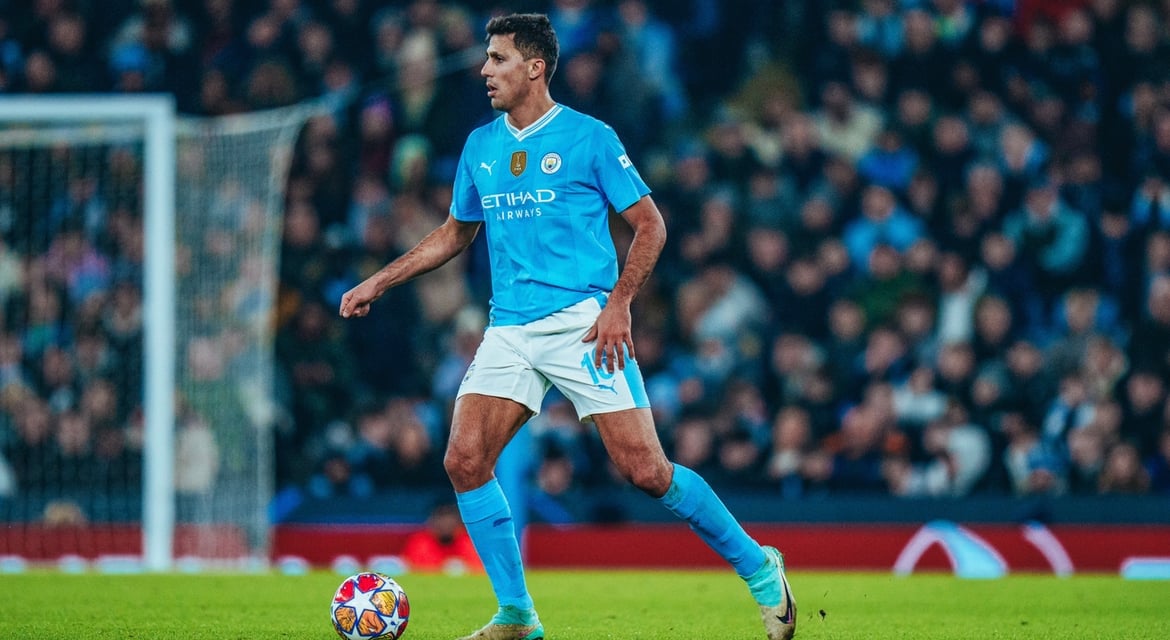 Rodri, do Manchester City - Divulgação / Manchester City