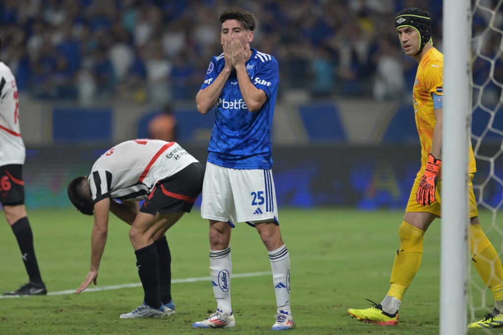 Cruzeiro x Libertad no Mineirão - EFE/ Joao Guilherme