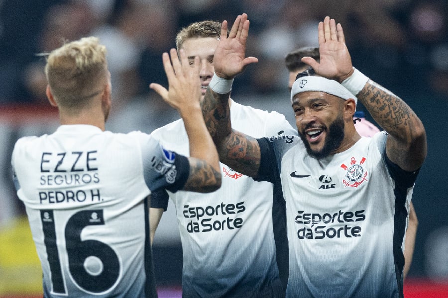 Corinthians, Depay, Pedro Henrique - Rodrigo Coca/Agência Corinthians