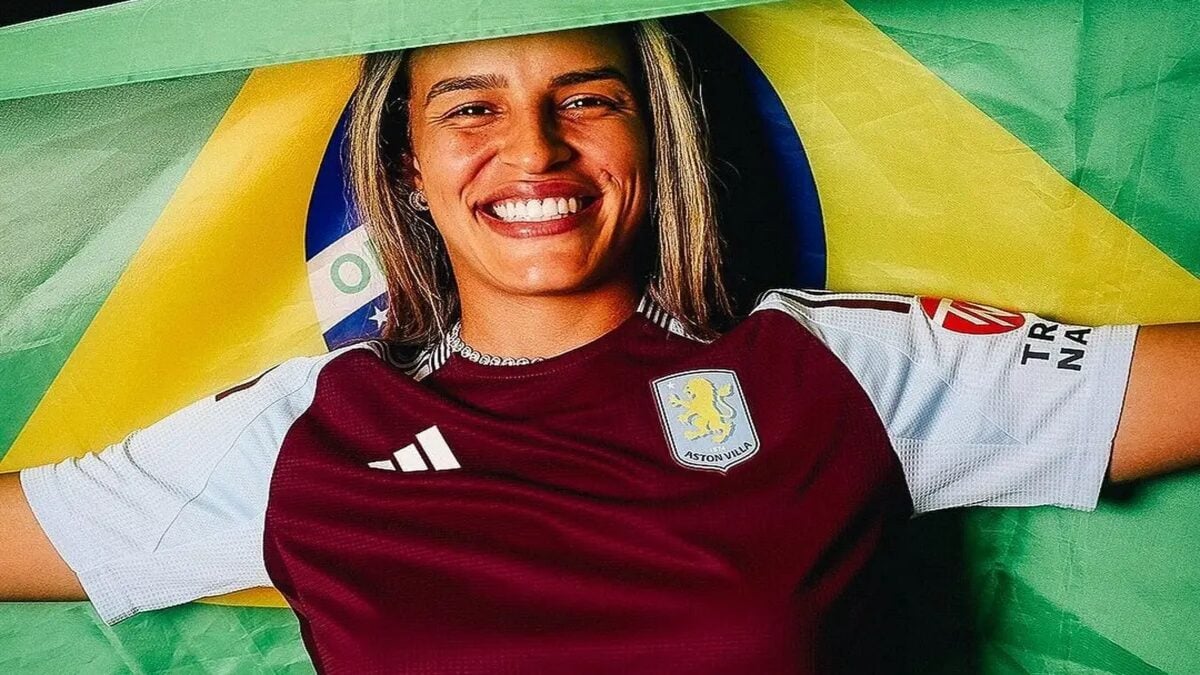 Gabi Nunes agora é jogadora do Aston Villa