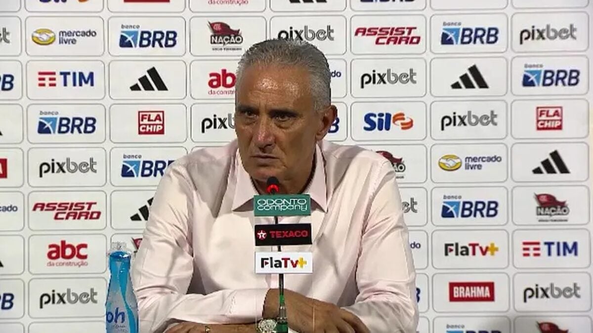 ‘Dói em mim também’, diz Tite sobre derrota do Flamengo e vaias