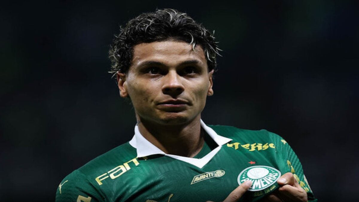 Richard Ríos renova com o Palmeiras até 2028