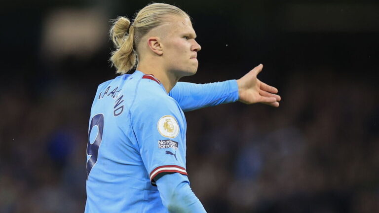 Haaland tem mais gols que todos os times da Premier League