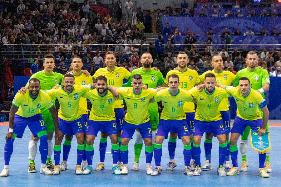 Brasil x Argentina, Copa do Mundo de futsal 2024 - Leto Ribas/Divulgação/CBF