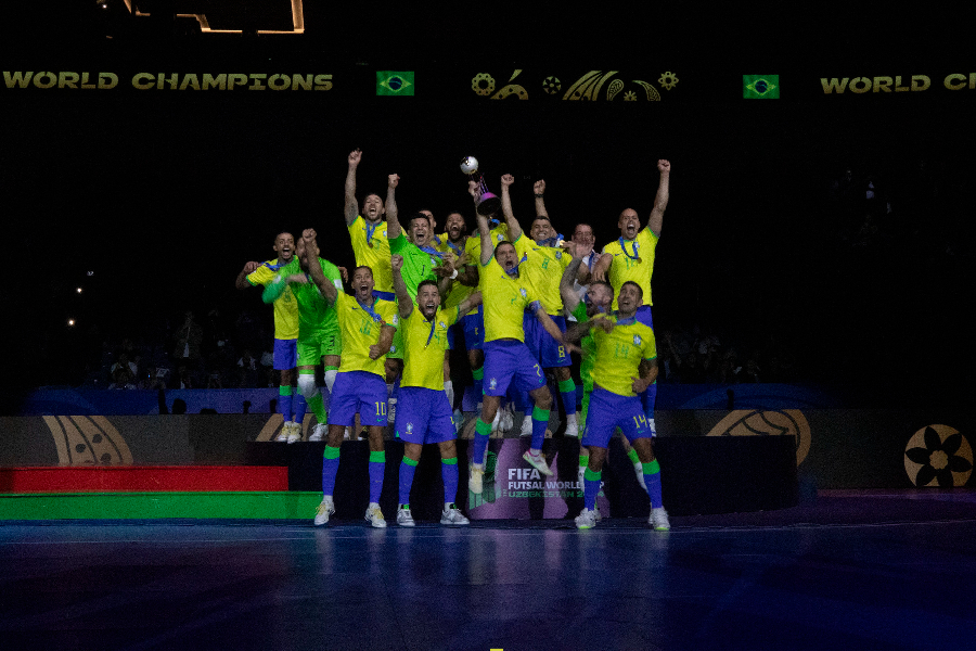 Brasil x Argentina, Copa do Mundo de futsal 2024 - Leto Ribas/Divulgação/CBF