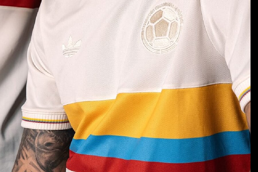 Adidas homenageia centenário da seleção da Colômbia