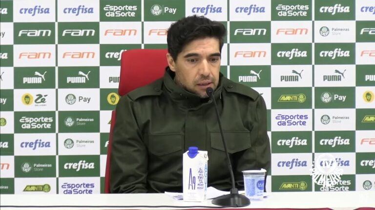 Palmeiras parou na sua ineficiência, diz Abel Ferreira