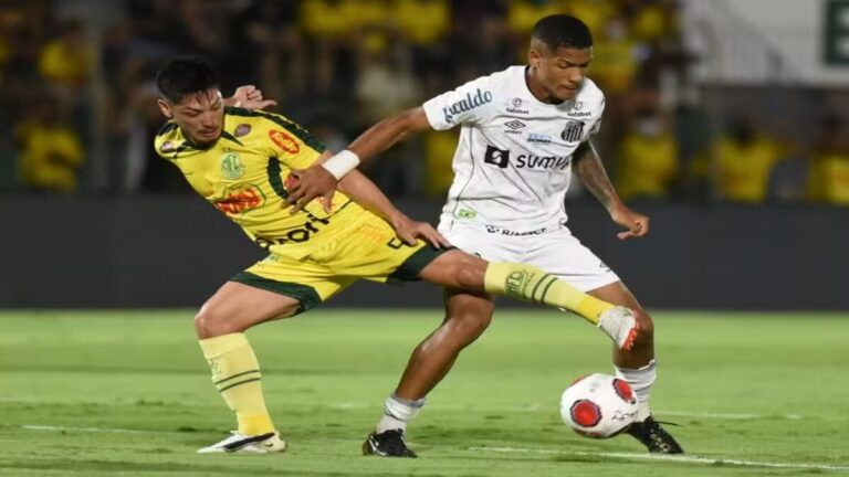 Santos x Mirassol: prováveis escalações e onde assistir ao jogo