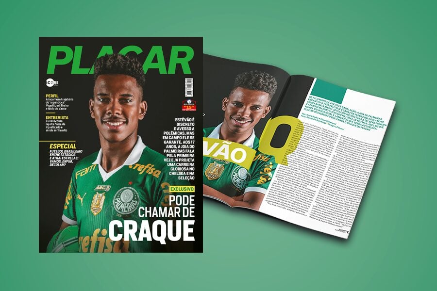 Estêvão, do Palmeiras, abre o jogo à PLACAR de outubro