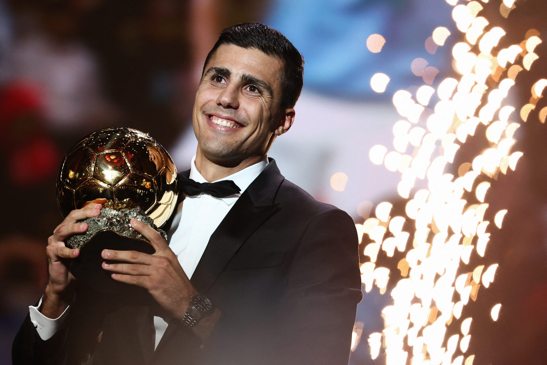 Rodri, 28, foi condecorado com a Bola de Ouro no último dia 28 - Franck Fife/AFP