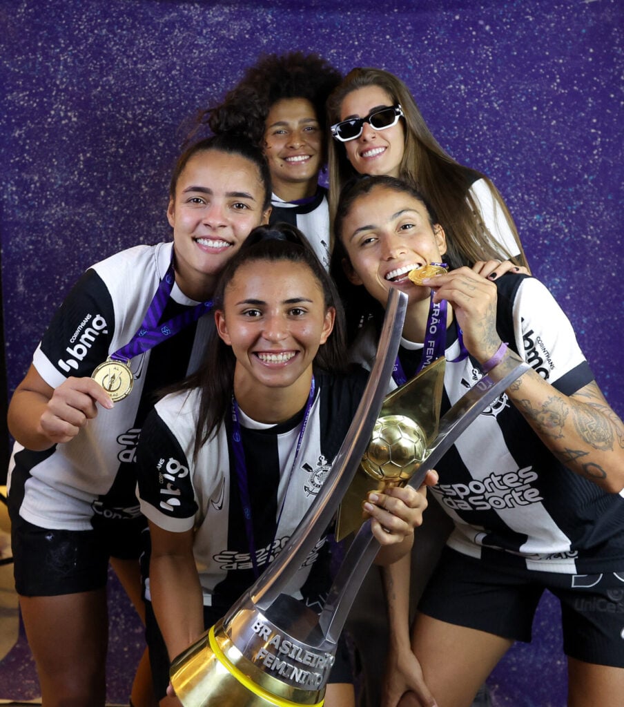 Corinthians também conquistou o Brasileirão diante do São Paulo - Lívia Villas Boas/Staff Images Woman