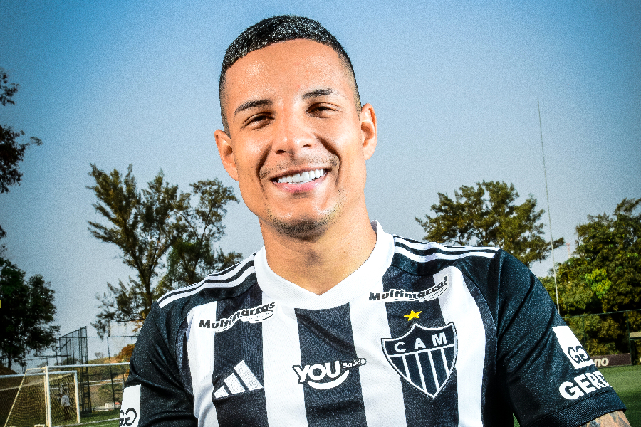 Guilherme Arana, do Atlético Mineiro, no CT do Galo - Alexandre Battibugli/PLACAR