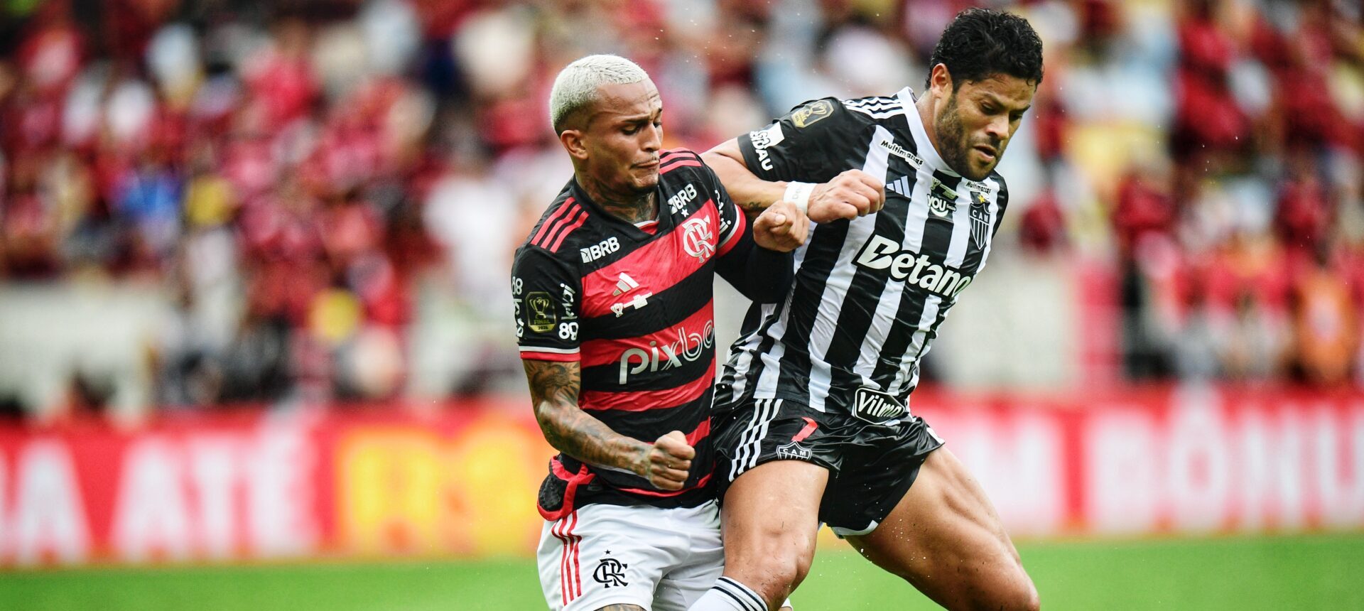 Wesley e Hulk são atrações de Atlético-MG e Flamengo - Alexandre Battibugli/PLACAR